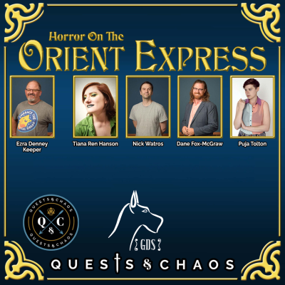 episode S4E39 - Dance of Futility - Horror on the Orient Express artwork