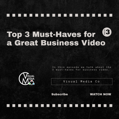 episode Top 3 Must-Haves for Creating a Great Business Video VMEDU 3 artwork