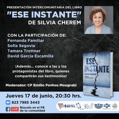 episode #18 T2 "ESE INSTANTE" | Presentación intercomunitaria del libro "ESE INSTANTE" de Silvia Cherem artwork