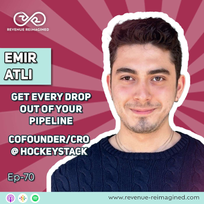 episode Episode #70 Costly Hiring Mistakes & Marketing Myths - Emir Atli Grows Businesses FAST with HockeyStack artwork