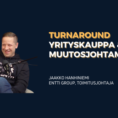 episode Jaakko Hanhiniemi | Yrityskauppa, Miljoona Euroa Parempi Tulos & Muutosjohtaminen artwork
