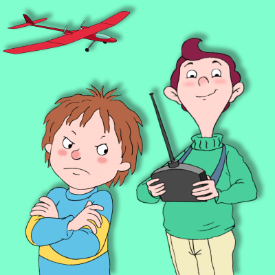 episode Horrid Henry and the Fantastic Flyer artwork