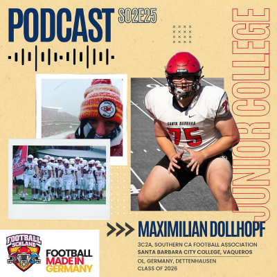 episode S02E25 Im Gespräch mit Maximilian Dollhopf, OL, Santa Barbara City College, Vaqueros artwork