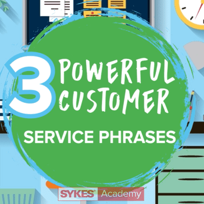 episode 3 Powerful Customer Service Phrases | SYKES Academy artwork