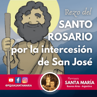 episode Santo Rosario - Por la intercesión de SAN JOSÉ artwork