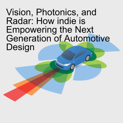 episode Vision, Photonics, and Radar: How indie is Empowering the Next Generation of Automotive Design artwork
