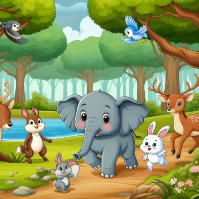 episode കുഞ്ഞിക്കിളിയും കുട്ടിയാനയും|| Malayalam Bedtime Stories for Children #bedtimestoriesforchildren artwork