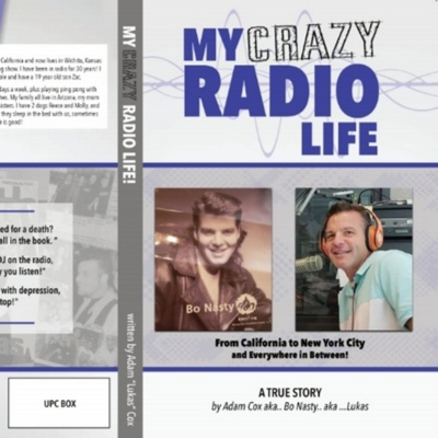 episode Lukas talks about his upcoming book "My Crazy Radio Life" artwork