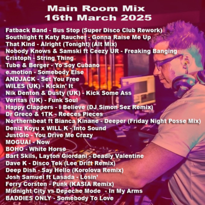 episode Episode 46: Main Room Mix 16th March 2025 artwork