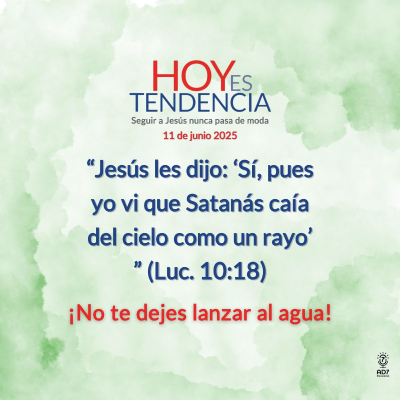 episode ¡No te dejes lanzar al agua! ~ Devocional de Jóvenes ~ 11 de junio 2025 artwork