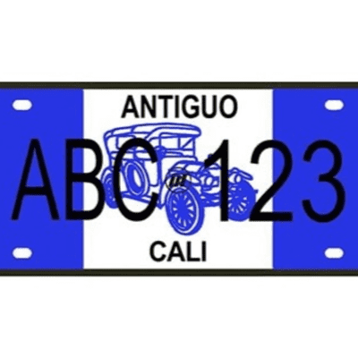 episode Placa para vehículo antiguo artwork