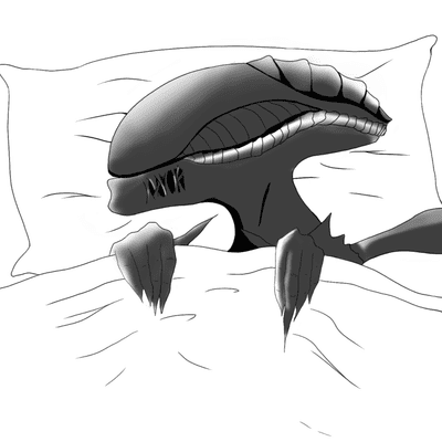 episode Top n' Tail: A Reflective, Discussive Podcast #1 Alien 1979 artwork
