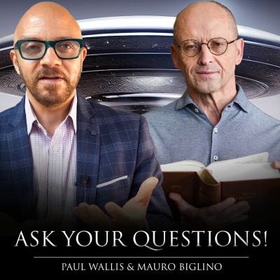 episode The Wars of The Elohim Continue To This Day!" Vatican Bible Translator Mauro Biglino & Paul Wallis artwork