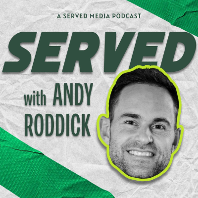 episode Swiatek's Suspension, Sinner's Court Date, & Jon interviews Andy | Roddick & Wertheim artwork