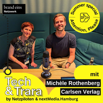 episode Attention, please! - Tech & Trara Spezial #2 - mit Michèle Rothenberg (Carlsen Verlag) artwork