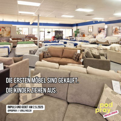 episode Die ersten Möbel sind gekauft (2.5.2025) artwork