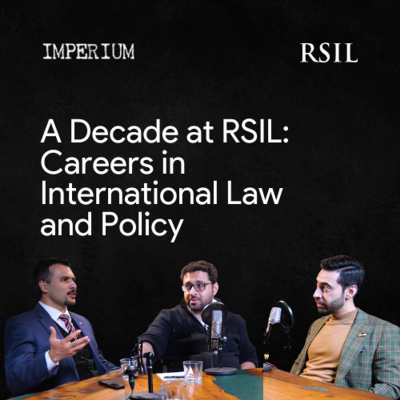 episode A Decade at RSIL: Careers in International Law and Policy artwork