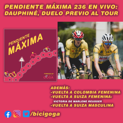 episode PENDIENTE MÁXIMA 236: Dauphiné, duelo previo al Tour artwork