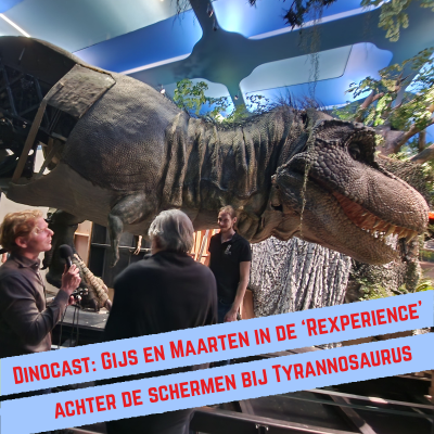 episode Achter de schermen bij Tyrannosaurus! Gijs en Maarten in de 'Rexperience' artwork