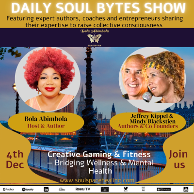 episode Creative Gaming & Fitness - Bridging Wellness and Mental Health w/ Jeffrey Kippel and Mindy Blackstien artwork