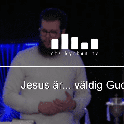episode Jesus är... väldig Gud artwork