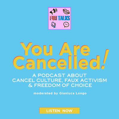 episode Join Gianluca Longo & 6 fashion commentators debate freedom of choice & cancel culture artwork