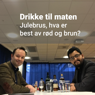 episode Drikke til maten: julebrus, hva er best av rød og brun? artwork