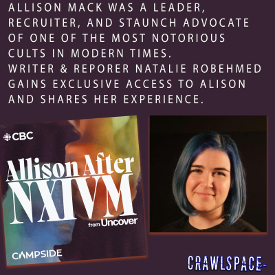 episode 590 // NXIVM After Allison Mack w/ Natalie Robehmed artwork