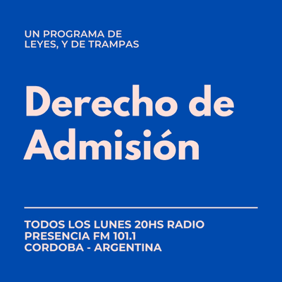 Derecho de Admisión