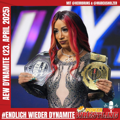 episode AEW Dynamite (23.4.25): Final-Gegnerin für Mercedes Moné fix! FTR plötzlich mit Manager! Legenden-Team zerstört! artwork