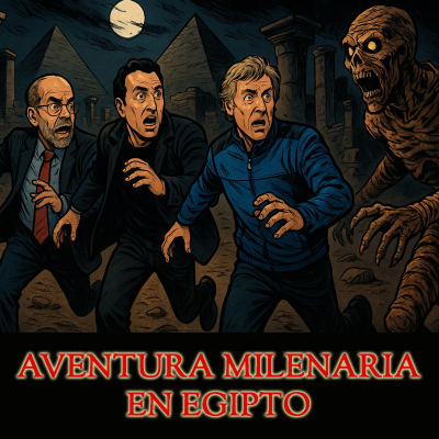 episode Iker Jiménez y Enrique de Vicente y su aventura milenaria en el Antiguo Egipto - 'Fututo Imperfecto' - EDENEX - artwork
