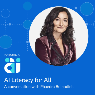episode AI Literacy for All with Phaedra Boinodiris artwork