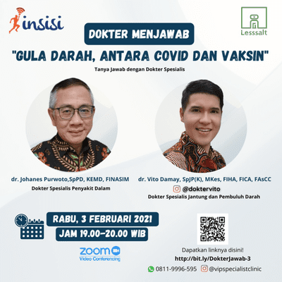 episode Dokter Menjawab Gula Darah, Covid dan Vaksin artwork
