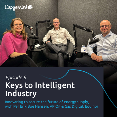 episode 9. Innovating to secure the future of energy supply, with Per Erik Bøe Hansen, VP Oil & Gas Digital, Equinor artwork