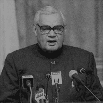 episode One of the conversations of Atal Vajpayee in the parliament house, brings down the real concern of the country to a common man of India. artwork