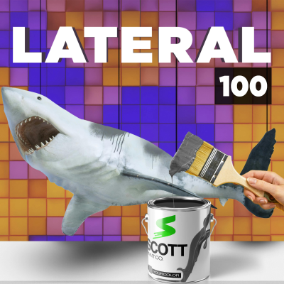 episode 100: Painting the shark artwork