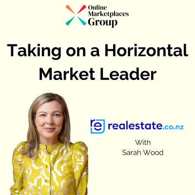 episode Taking on a Horizontal Market Leader, with Sarah Wood artwork