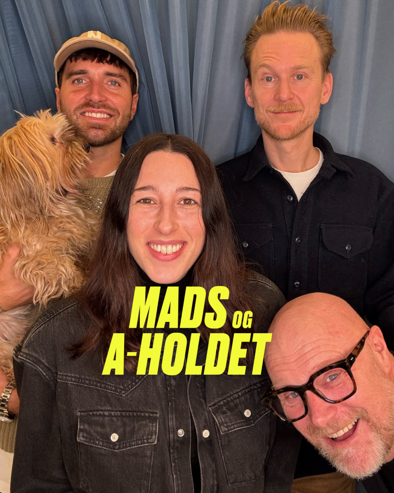 cover image of "Mads og A-holdet"