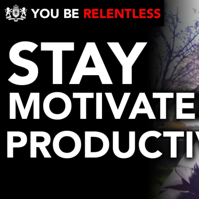 episode How to stay motivated and productive at the same time artwork