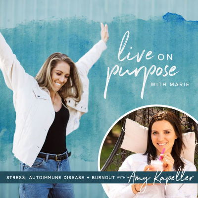 episode 119. Stress, Autoimmunity + Burnout with Amy Kapeller, CFN artwork