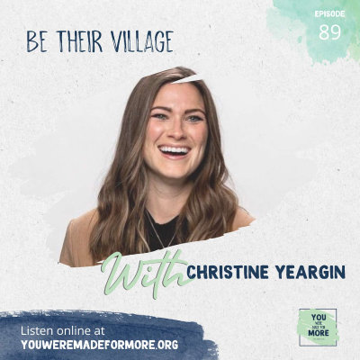 episode Episode 89: "Be Their Village" (With Christine Yeargin) artwork