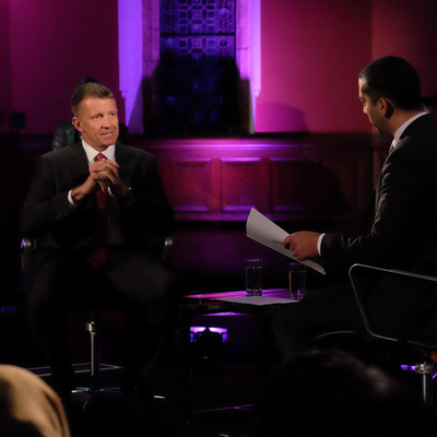episode Blackwater's Erik Prince: Iraq, privatising wars, and Trump | Head to Head artwork
