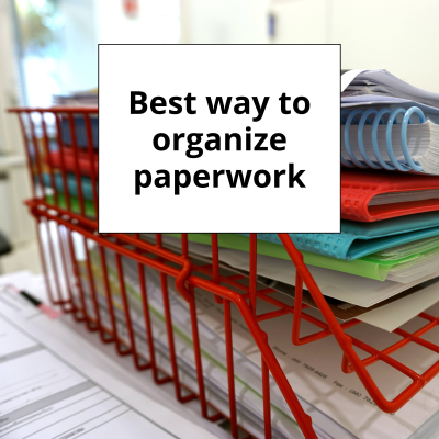 episode Best way to organize paperwork (when you're not ready to learn how to go paperless) artwork