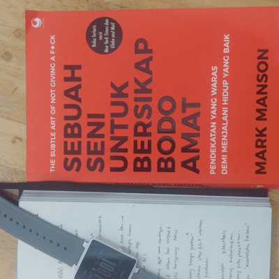 episode Bersikap Bodo Amat-The Subtle Art of Not Giving a F*CK-Mark Manson artwork