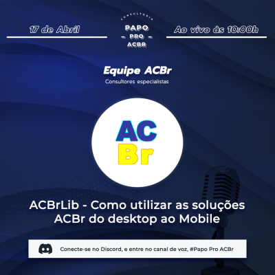 episode ACBrLib - Como utilizar as soluções ACBr do desktop ao Mobile artwork
