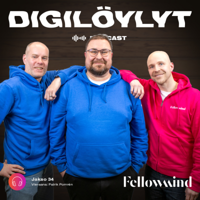 episode #34: AI muutoksen moottorina: IT-johtajuus ja työnteon tulevaisuus – Lauteilla Patrik Pomrén, maajohtaja, Fellowmind Finland & Poland artwork