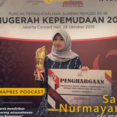 episode #8 Getir-Manis Mendirikan Startup Bareng Wirausahawan Berprestasi Kemenpora Ft. Sari Nurmayani

Sari artwork