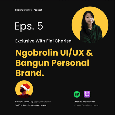episode PCP #5 Exclusive with Fini Charisa. Yuk belajar design! artwork