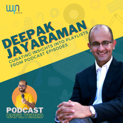episode Curating Insights Into Playlists from Podcast Episodes with Deepak Jayaraman artwork