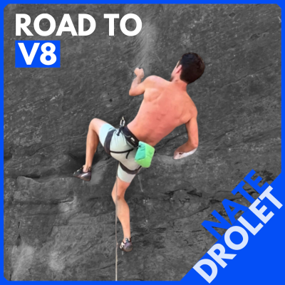 episode Road to V8: Bouldering vs. Route Climbing, Can We Excel at Both? artwork